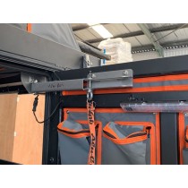 Blocage de porte arrière Alu-Cab : sécurité hardtop camper 4x4